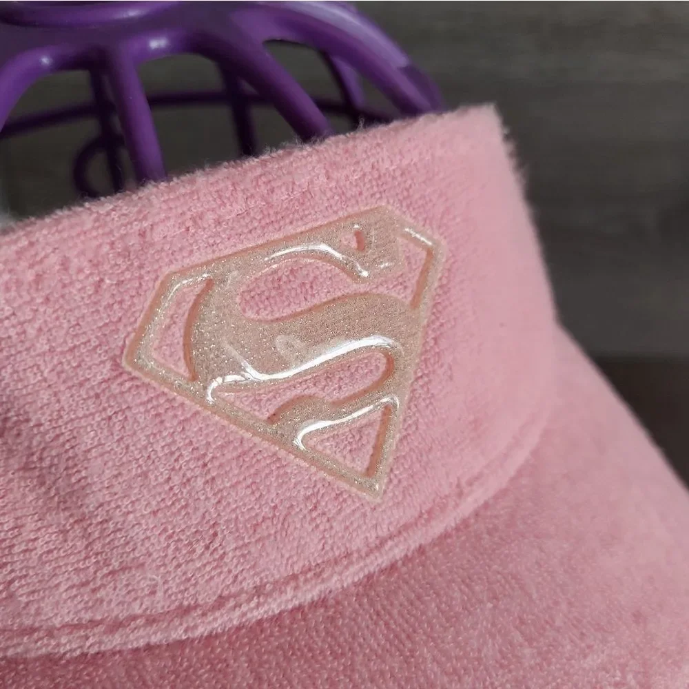 DC Comics Superman Supergirl Pink Visor